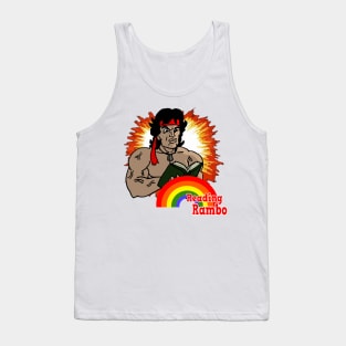 reading rambo (vers 2) Tank Top